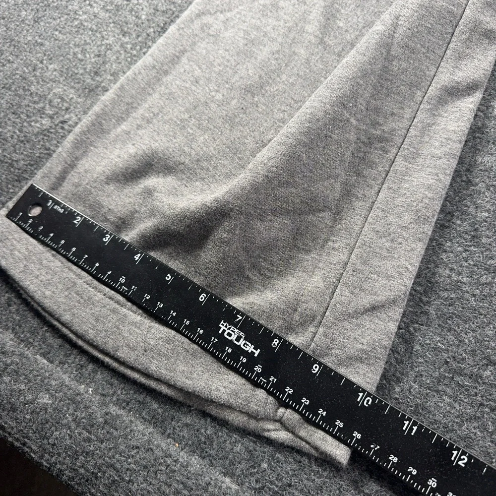Nike Mens Sportswear Club Fleece Sweatpants Gray Open Hem XL EUC